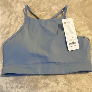 CRZ YOGA Women's Light Blue Sports Bra